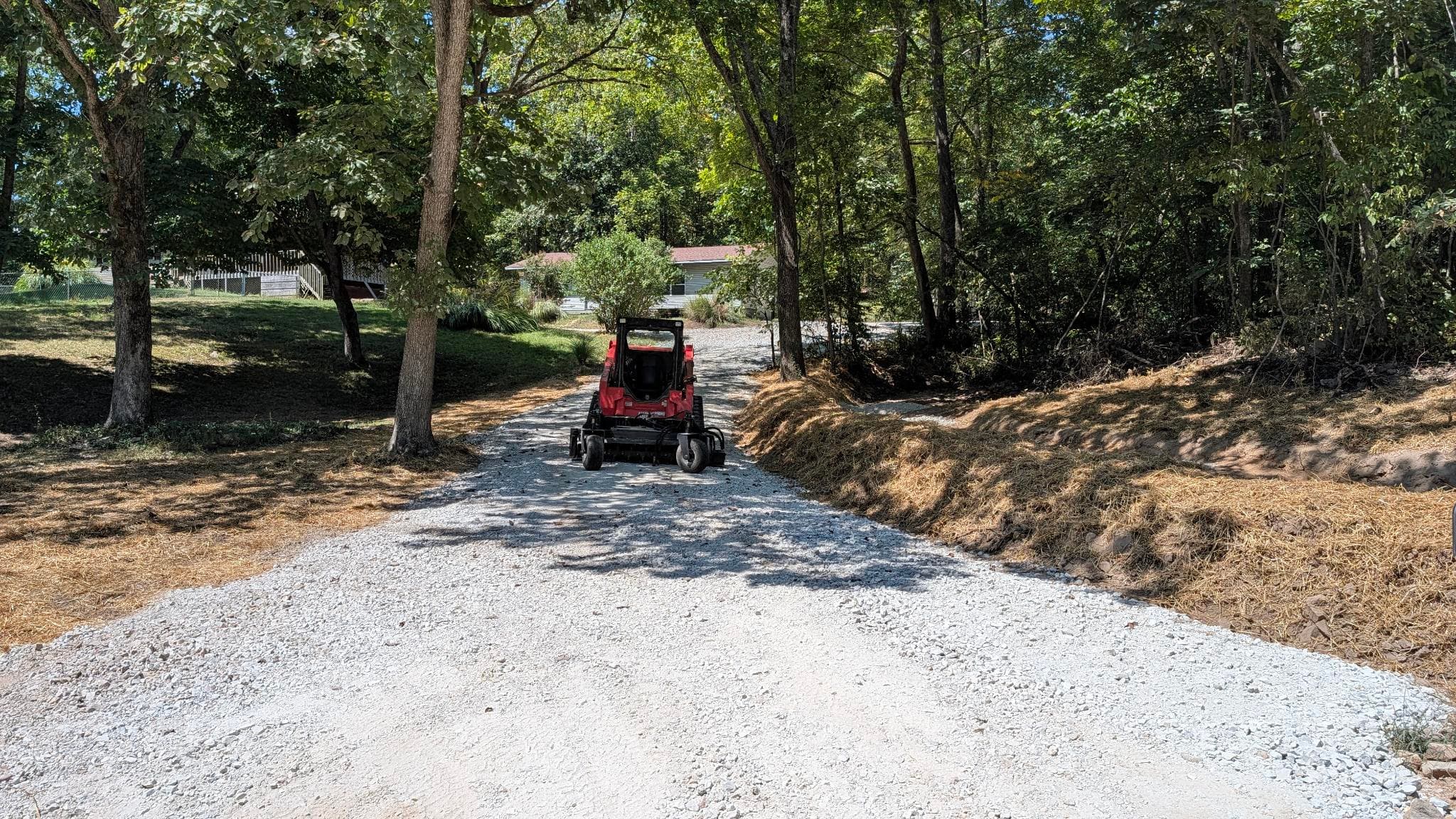 Project Gravel Driveway Installation with Heavy-Duty Erosion Control image