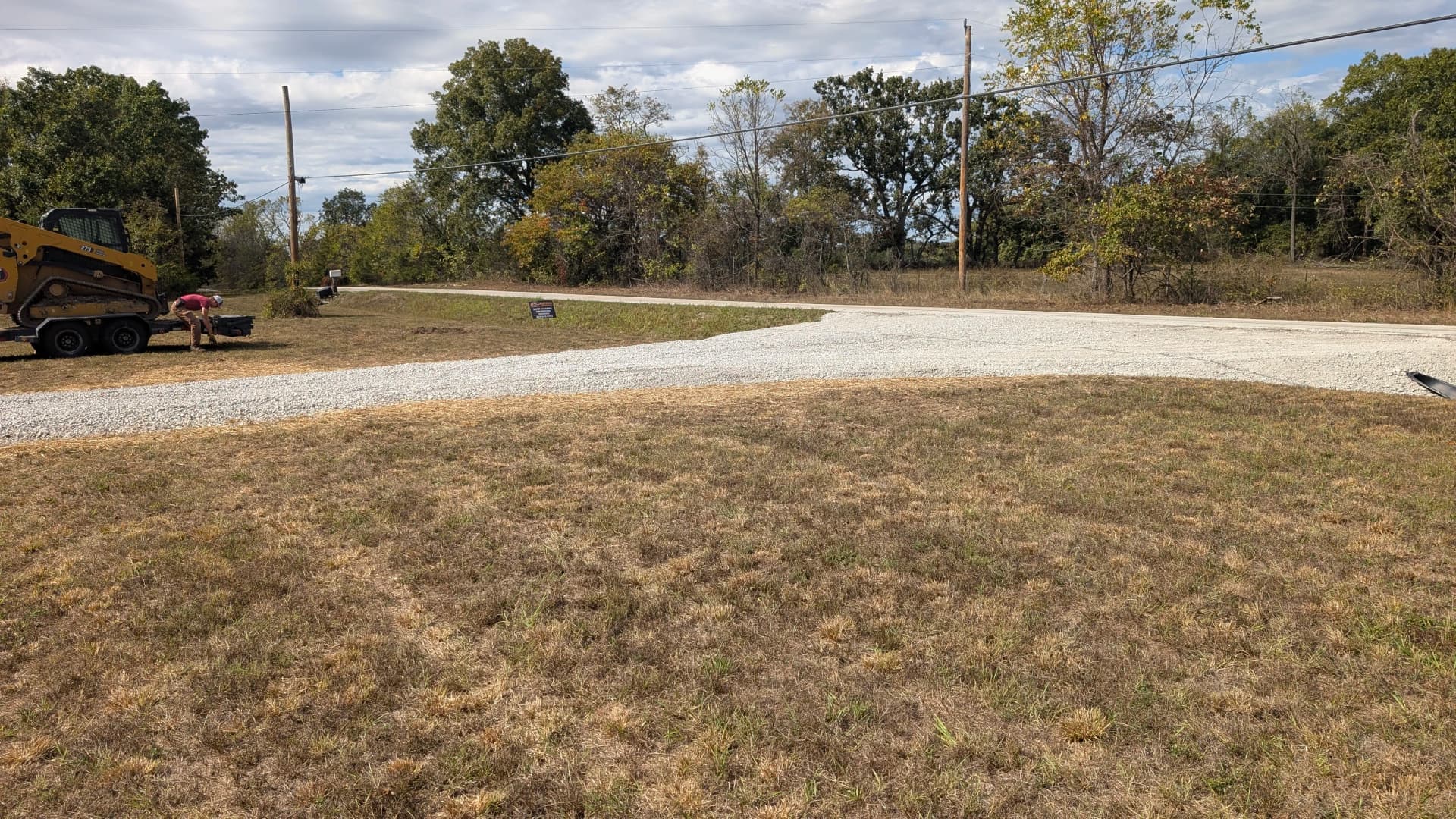 Gallery photos for 40-Foot Gravel Driveway Installation with Culvert Aprons: Image #3
