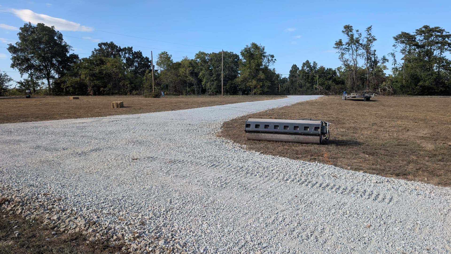 Gallery photos for New Gravel Driveway Installation Nearly Complete on Rural Property: Image #5