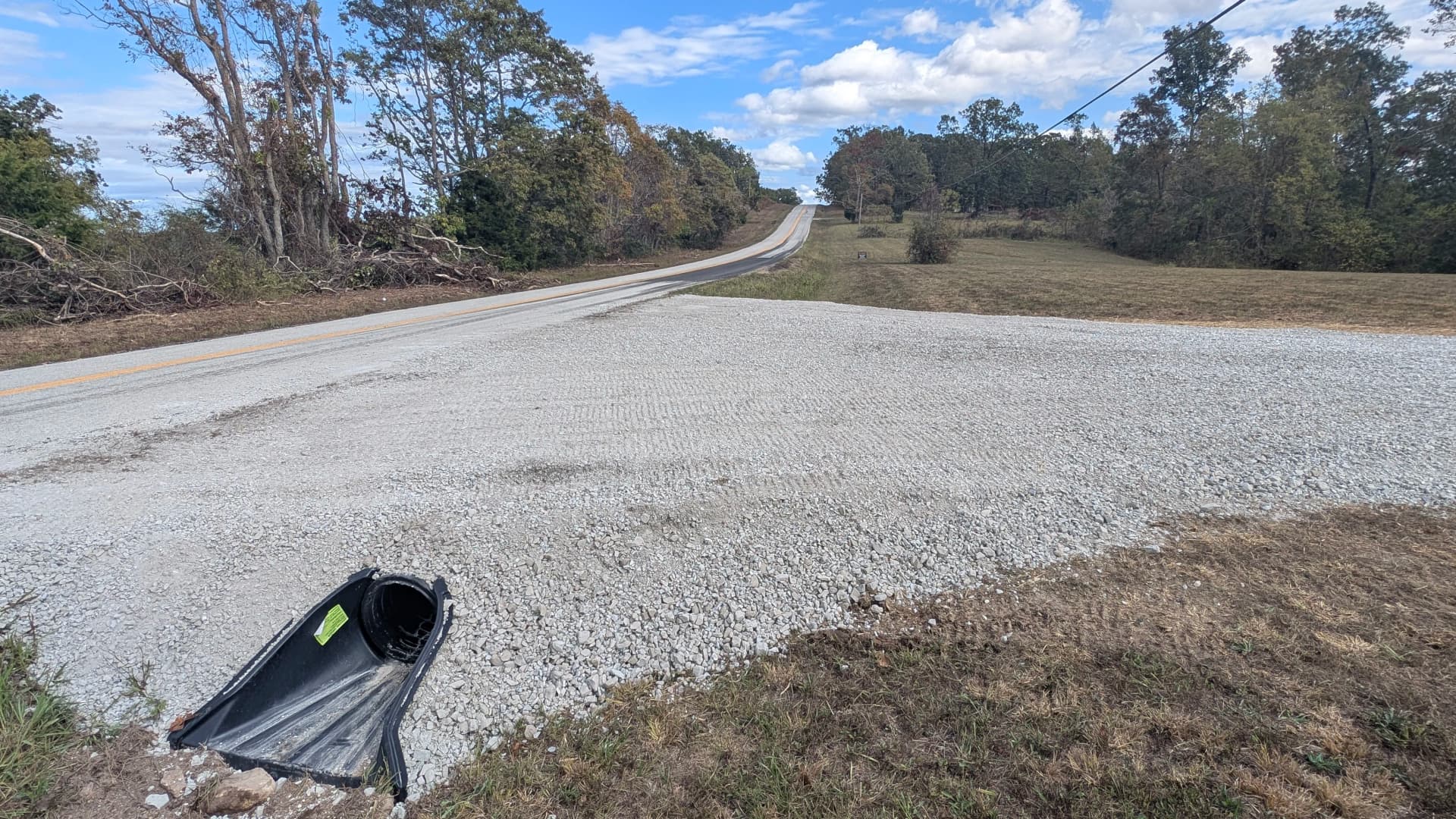 Gallery photos for 40-Foot Gravel Driveway Installation with Culvert Aprons: Image #2