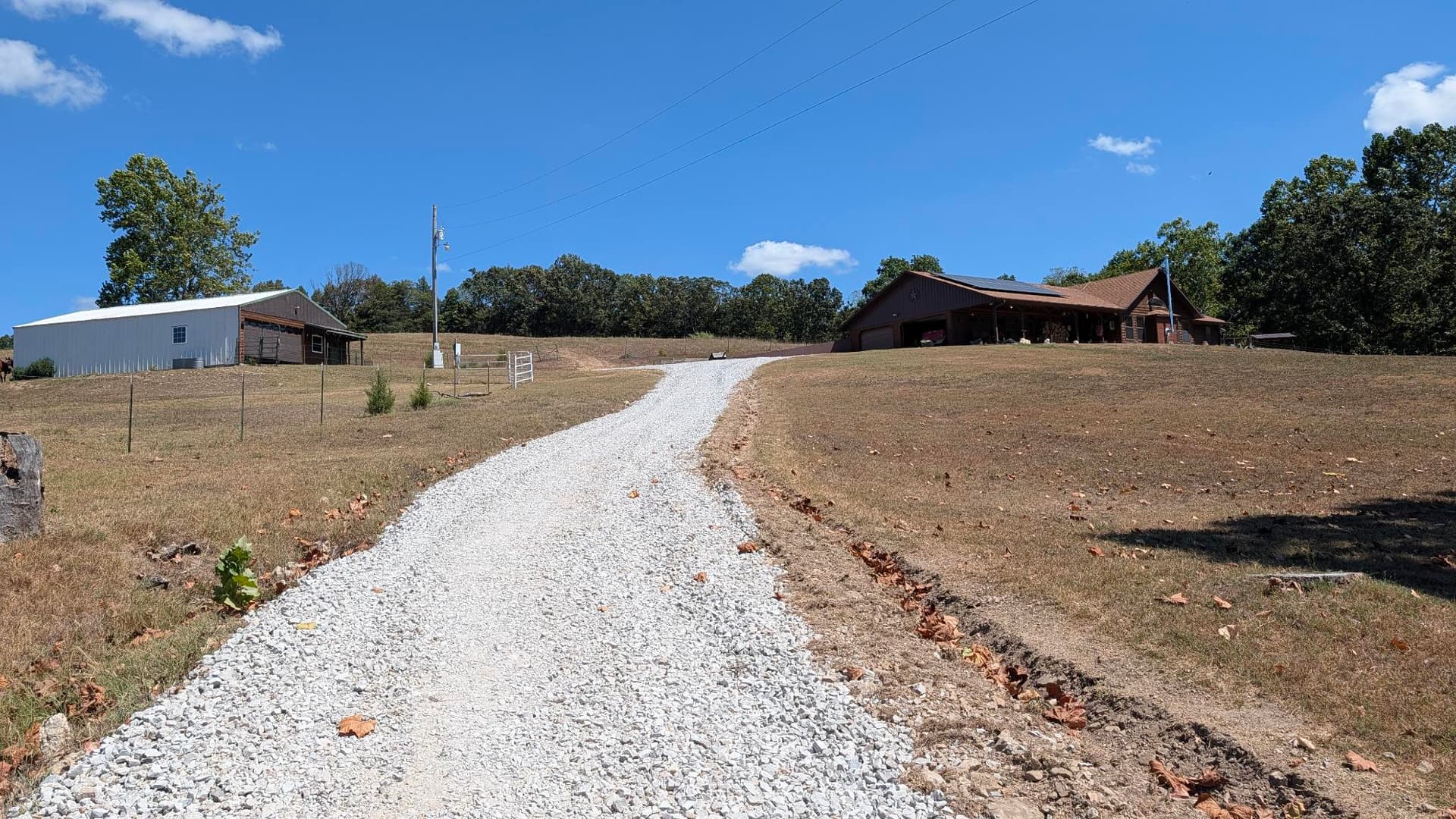 Gallery photos for Gravel Driveway Repair with Drainage Fix in Ava Missouri: Image #3