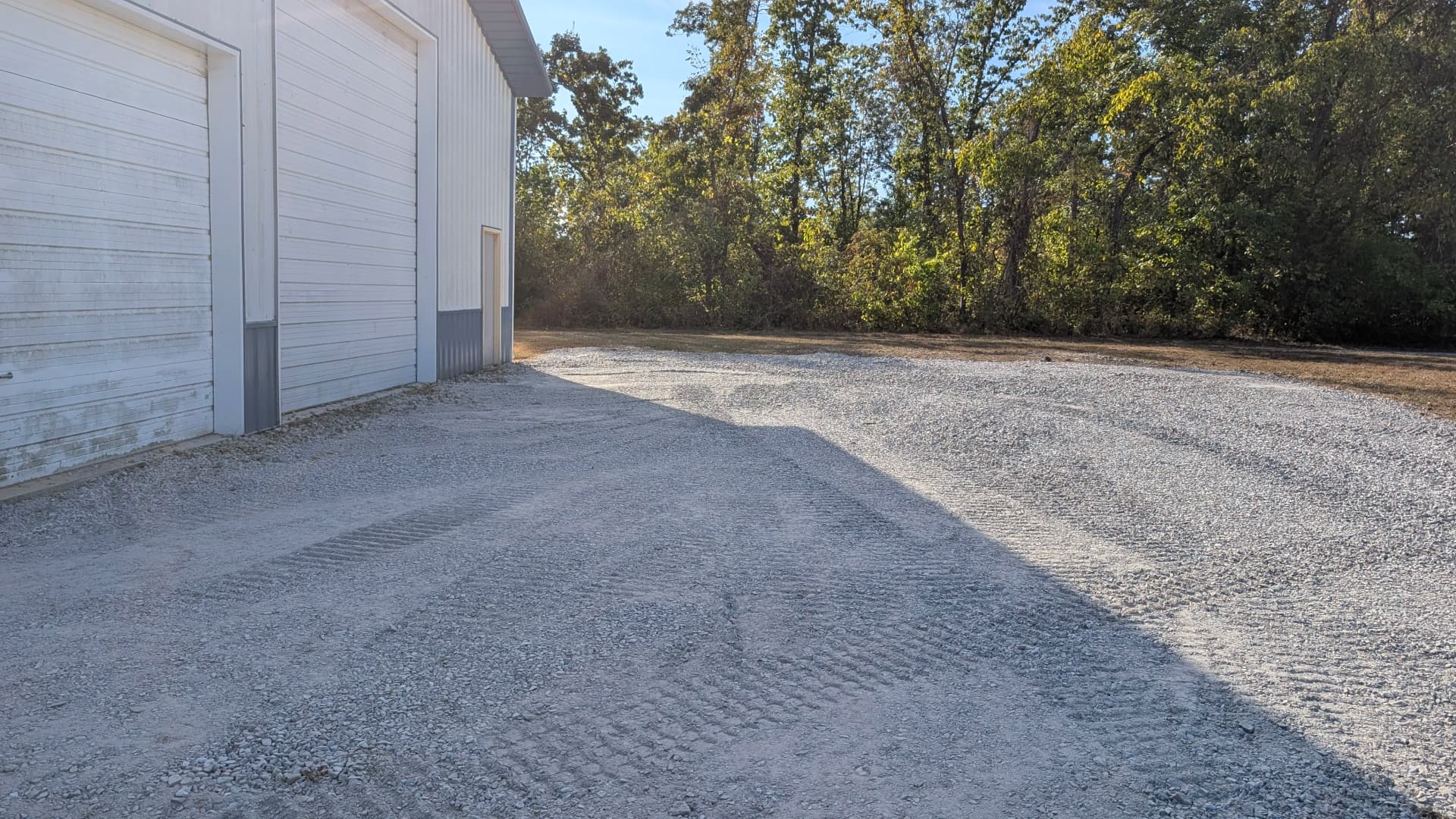 Gallery photos for New Gravel Driveway Installation Nearly Complete on Rural Property: Image #2