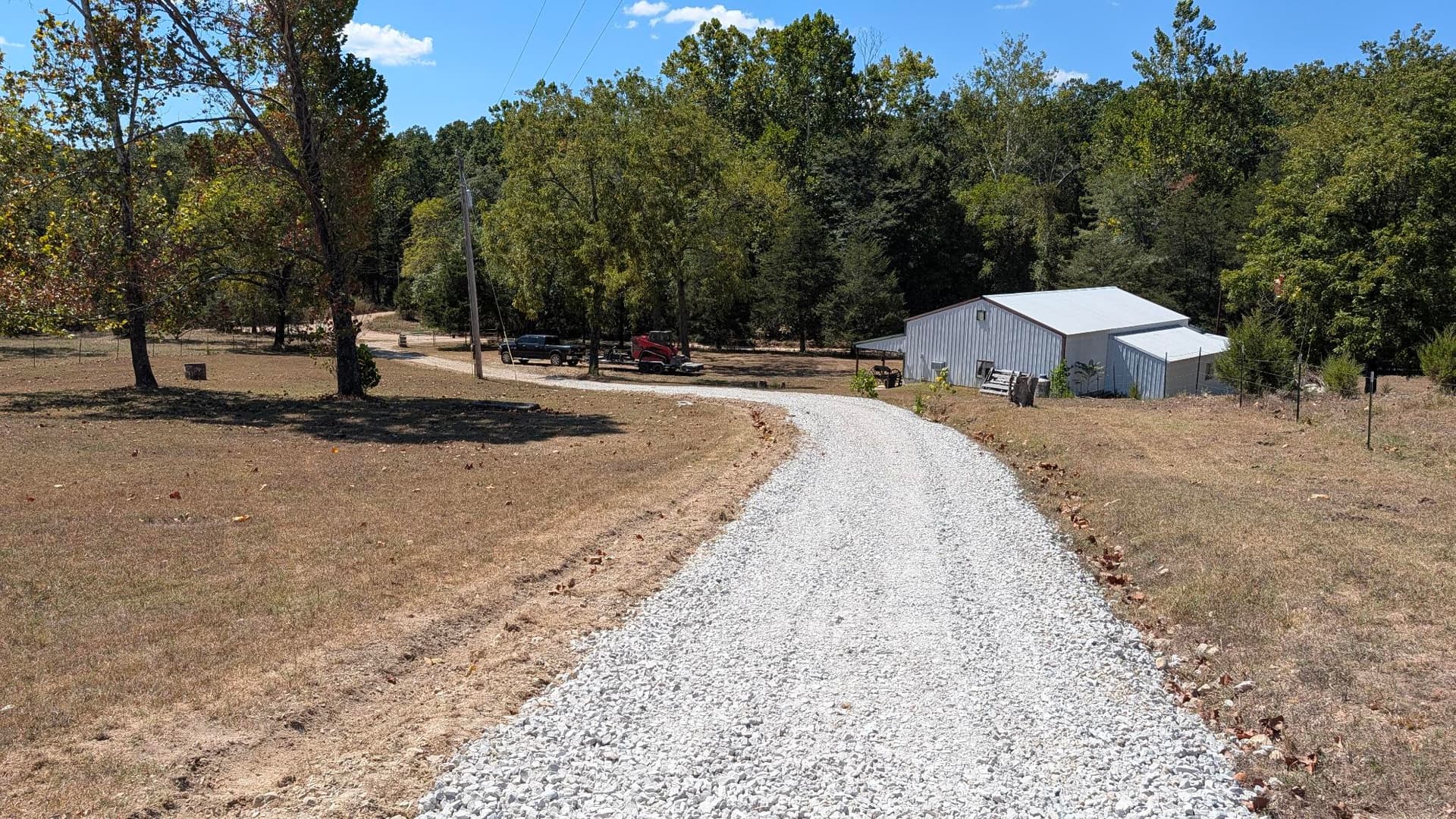 Gallery photos for Gravel Driveway Repair with Drainage Fix in Ava Missouri: Image #2