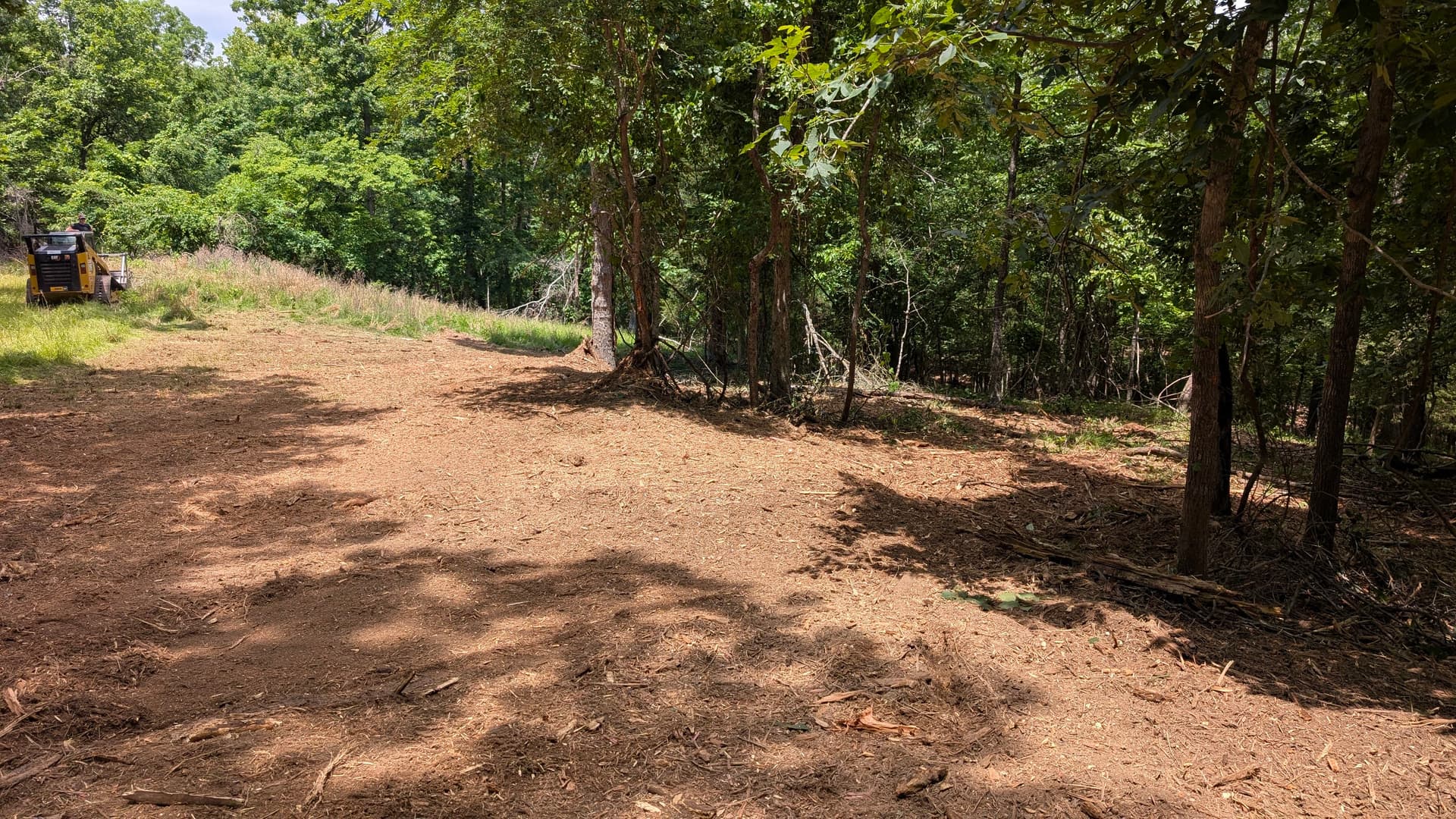 Forestry Mulching Handles a Bulky Brush Pile Near Bull Shoals