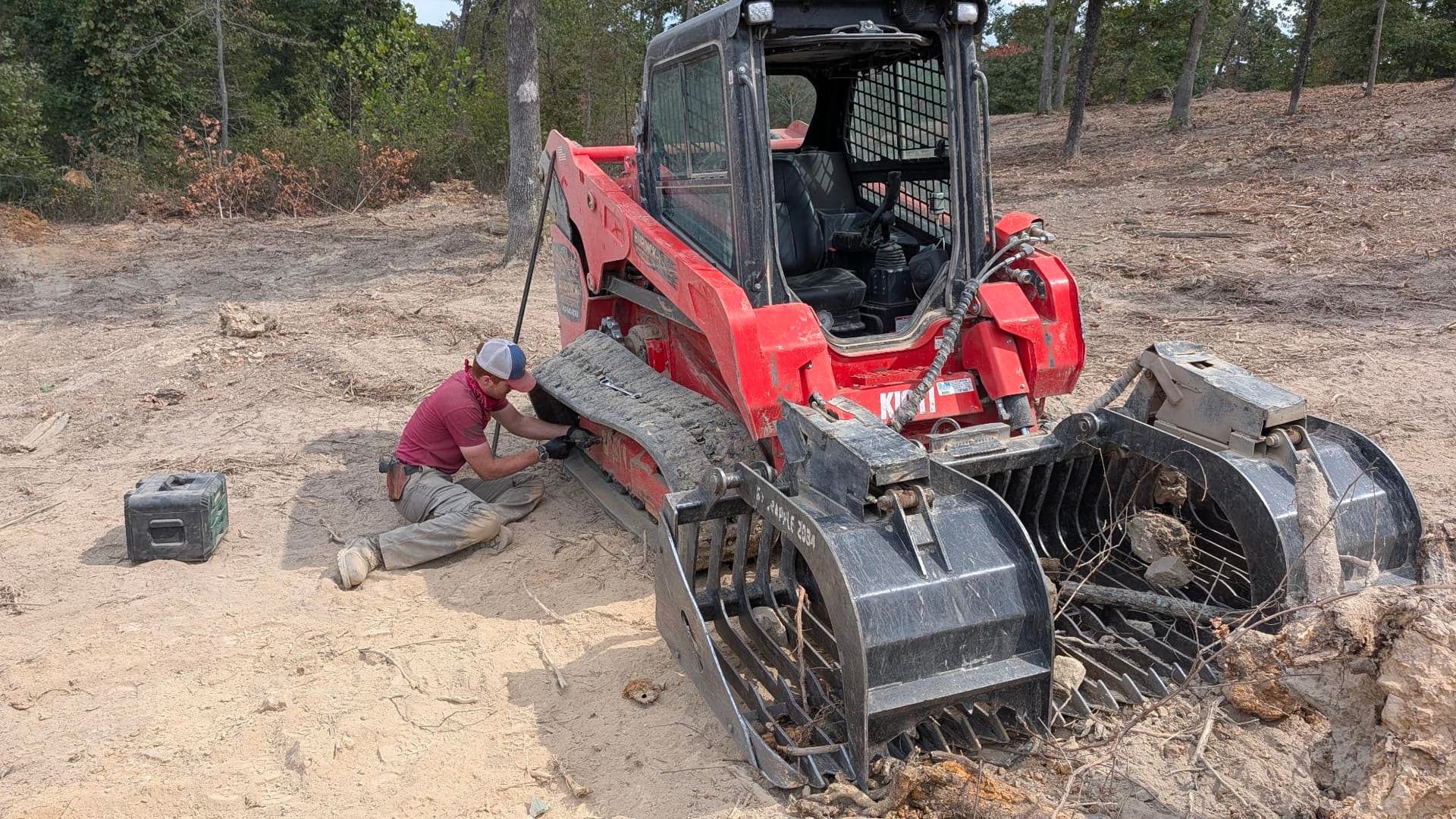 When Equipment Breaks Mid-Job, You Push Through image