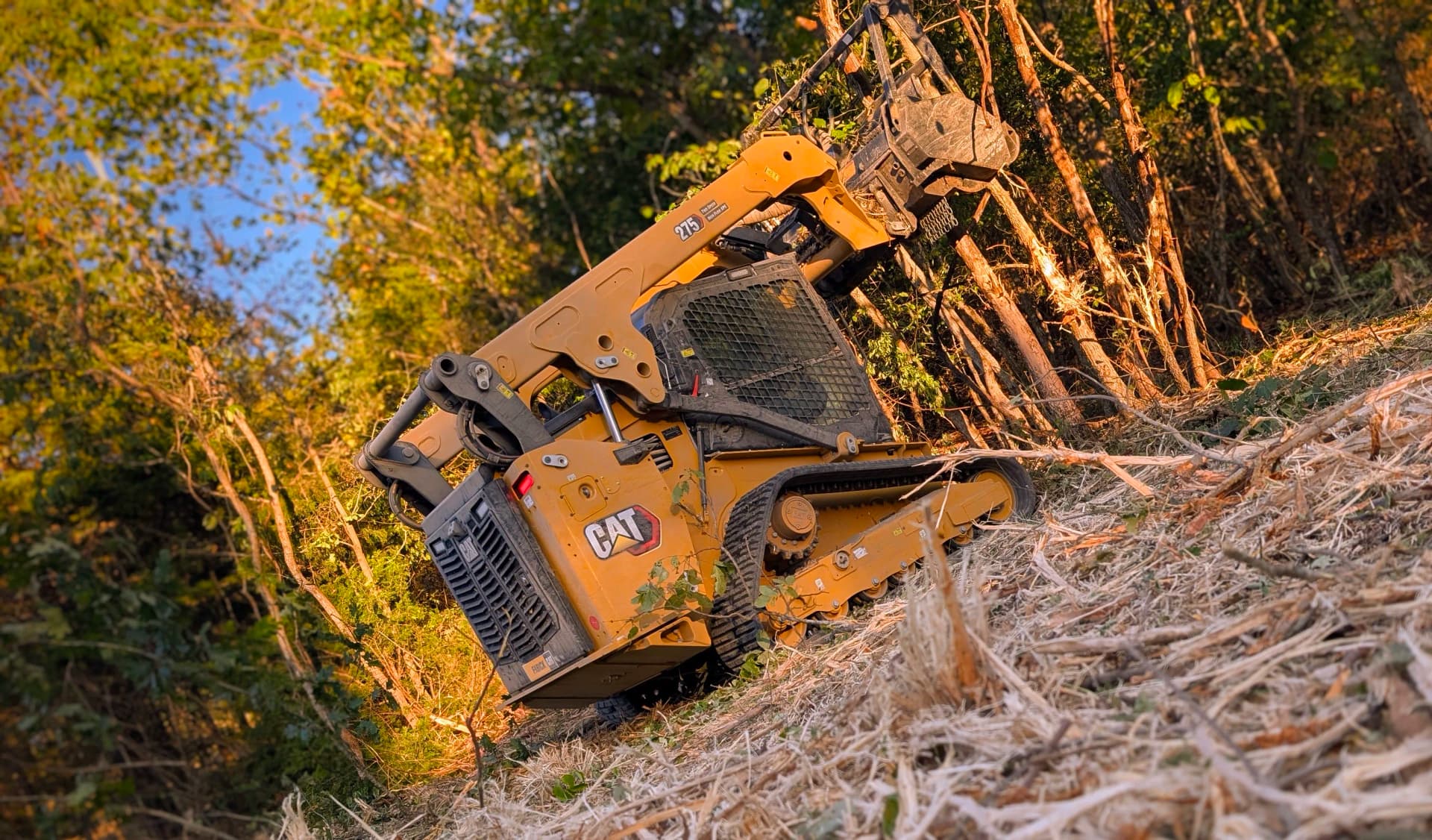 Gallery photos for Hillside Forestry Mulching Nearly Complete on This Big One: Image #2