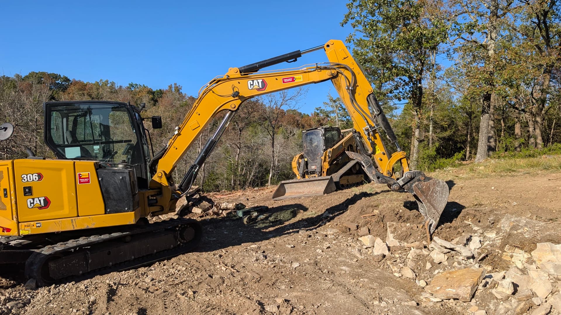 Busting Ledge Rock for a Lakefront Retaining Wall Build image