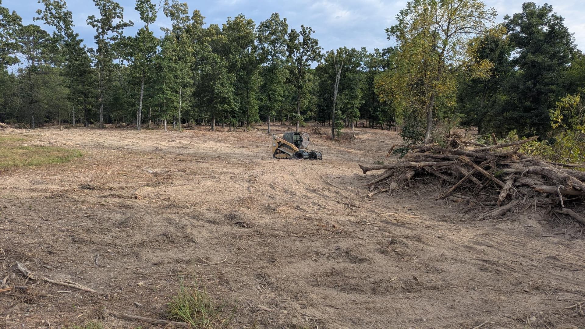 Gallery photos for Forestry Mulching and Grapple Work Gets This Land Ready to Plant: Image #3