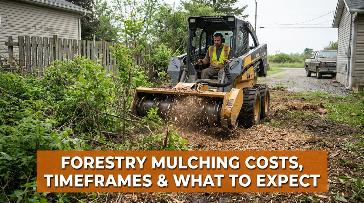 Forestry Mulching Costs, Timeframes & What to Expect image